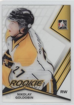 2014 ITG Draft Prospects Clear Rookie Redemption /80 Nikolay Goldobin #12 0c6