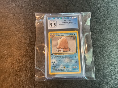 Piloswine (1st Edition) graded CGC 9.5 for sale on eBay