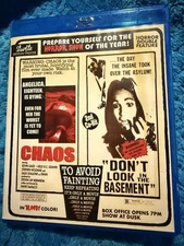 CHAOS / DON'T LOOK IN THE BASEMENT (2016) Dark Force OOP RARE BLU-RAY 