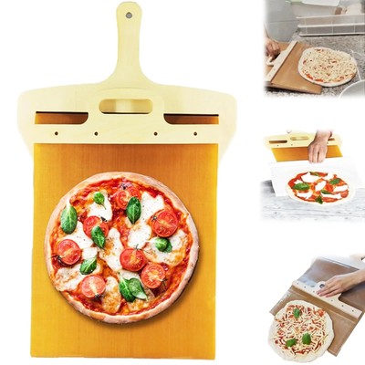 Küchenhelfer Schiebe Pizzaschaufel Antihaftbeschichtet Pizza Glatt Schneidebrett Aufbewahrung