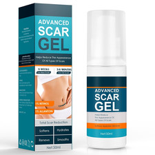 Gowgaw Scar Gel, Scar Cream, Advance Scar Gel for Surgical Scars,Face,Body,Leg,
