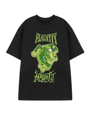 Image of SpongeBob SquarePants Short Sleeved T-Shirt | Unisex Black | Official Merch