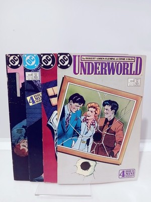 Underworld #1 4 Complete Set   DC Comics 1987 1988   Full 4-Issue Mini-Series