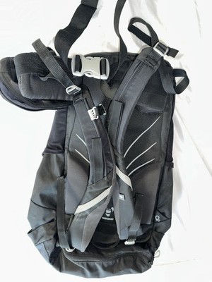 DECATHLON QUECHUA 20L Hiking Backpack Air Cooling Black | eBay