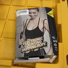 Skipping Rope with Counter, Cordless Jump Rope, Adjustable Digital Counting Jump