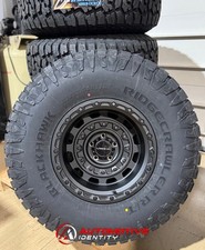 17 Vision Tactical Black Wheels 37 Rt At Tires 8x6.5 Hummer Hmmv H1 H2