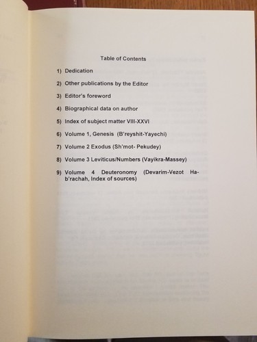 Tur on the Torah: Commentary on the Torah by Yaakov Ben Rabeinu Asher 4 Vol Set - Picture 10 of 10