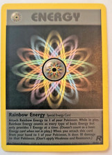 rainbow energy pokemon card value Pokemon Card Rainbow Energy Holo Old Back Nintendo Near MINT Japanese