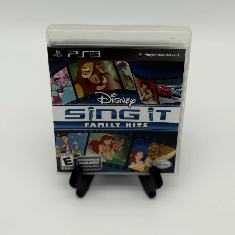 Disney Sing it Family Hits (Sony PlayStation 3, 2010) Usado Muy Bueno SIN MICRÓFONO Foto 2 de 4