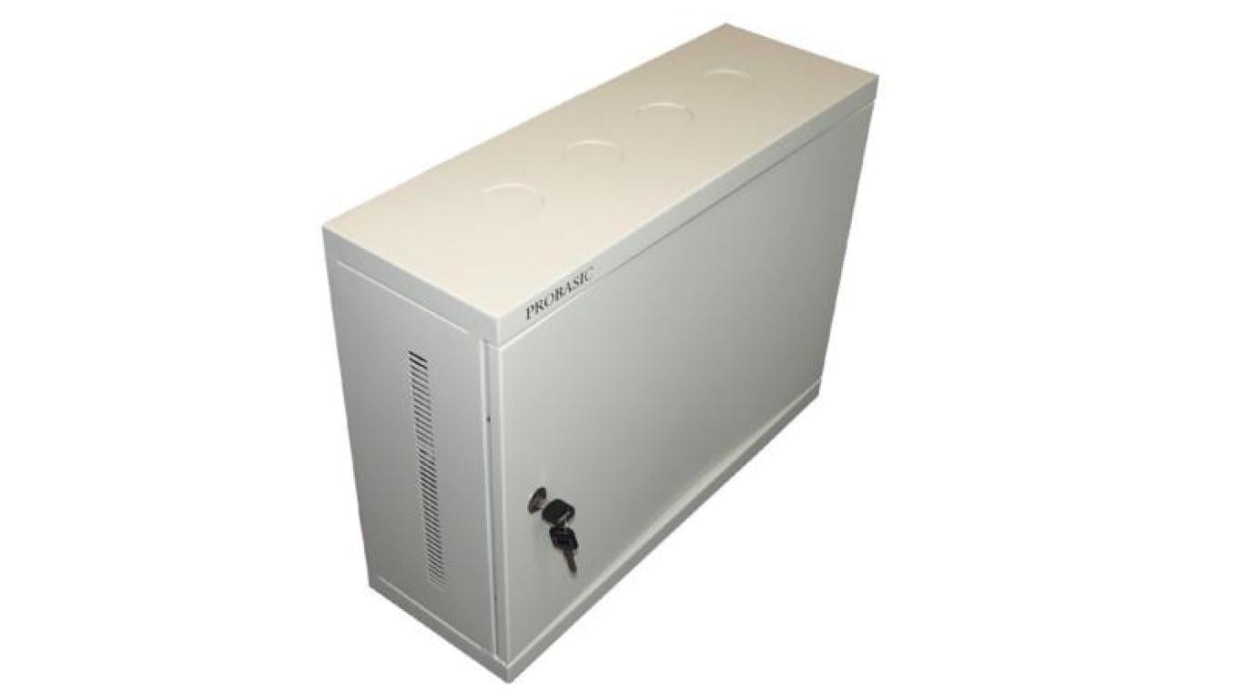19-inch wall cabinet ECO 3U 540x180 RAL7035 sheet /T2UK