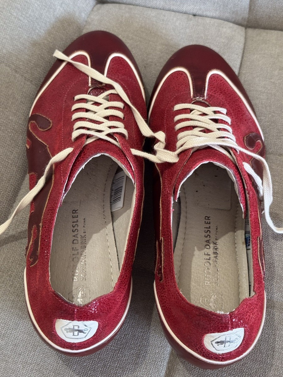 Archive Puma Rudolf Dassler Alexander Van Slobbe Vintage Red Low