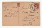 CZECHOSLOVAKIA 10H stamp 40H stationery postcard PRAHA 12/11/1921 to Germany