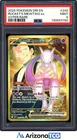 Pokemon 2025 Team Rocket's Mewtwo ex 240 Gold Hyper Rare Destined Rivals PSA 9