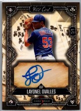 2024 Wild 5 Card Draw Classic 1/1 Black Foil Layonel Ovalles Autograph 5CDCL-LO
