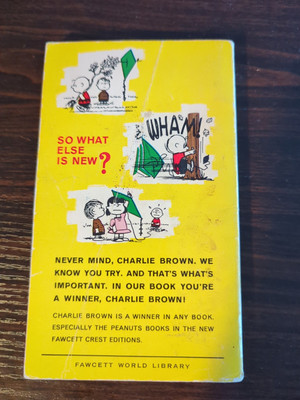 VINTAGE 1968 YOU'RE A WINNER CHARLIE BROWN PEANUTS! PAPERBACK BOOK