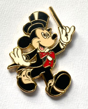 Disney Pin Badge Main Street U.S.A. Mickey Mouse Top Hat & Tails