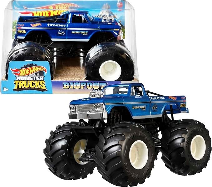 Hot Wheels 2025 Oversized Monster Trucks BIGFOOT 1:24