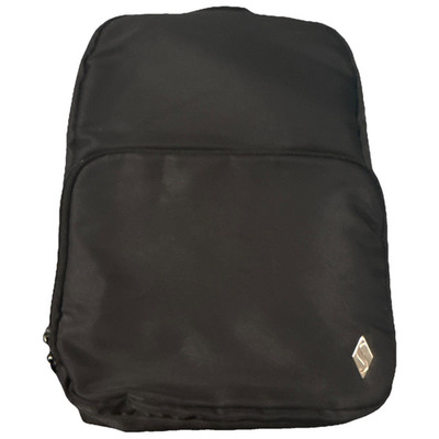 SKECHERS Solid Black Laptop Backpack Bag with Shoulder Straps