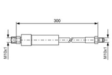 Flexible de frein BMW Z1