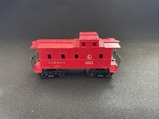 Lionel Lines Caboose 6257 Red Train Car O Gauge Vintage 1960's