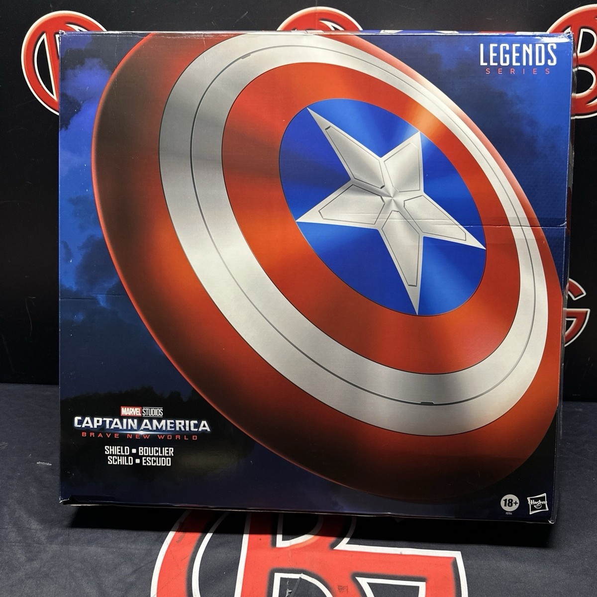 Aaron Judge Signed Marvel Captain America Shield Yankees Auto
