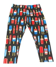 No Boundaries Women's Leggings Popsicle Print size Large 11-13 L