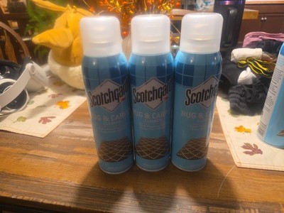 (3-Pk) 3M Scotchgard FABRIC RUG CARPET Deep Foaming Easy Release STAIN CLEANER