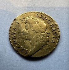 James II 1687 Half-Guinea - Very rare