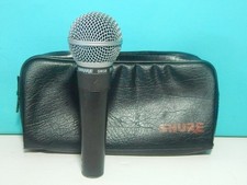 Shure SM 58 Dynamic Microphone And Zip Pouch Strong Output