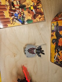 Vintage Rare 1997 Lego Fright Knights 6007 Bat Lord Black Dragon 100% Complete