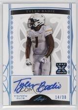 2022 Leaf Trinity Platinum 14/30 Tyler Badie #BA-TB1 Auto 1cc7