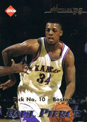 1998 Collector's Edge Impulse #6 Paul Pierce RC Kansas Jayhawks Boston Celtics