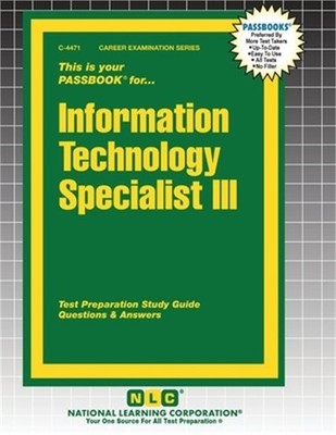 Information Technology Specialist III (Paperback or Softback)