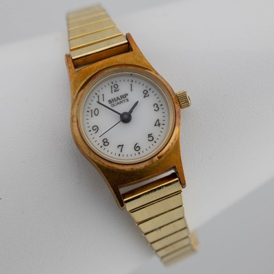 Sharp U.C. 343336 Three-Hand Quartz Analog Women's Watch Sz. 5 1/2'' New Battery