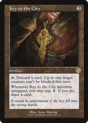 [MTG] Key to the City (Retro Frame) (027) (BRR) LP-HP