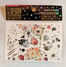 Wet N Wild Fantasy Makers Temporary Face and Body Tattoos Stitched Garden New