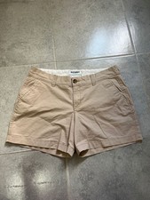 Vtg Old Navy tan chino shorts summer chino casual comfort size 6