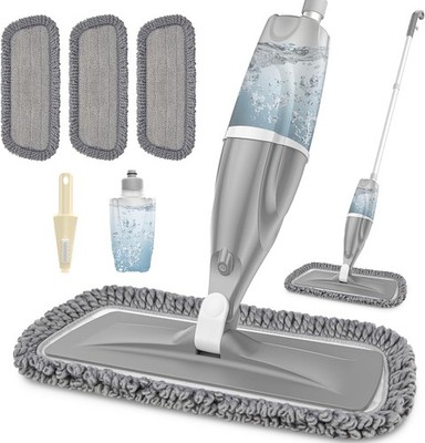 Microfiber Spray Mop for Floors Cleaning: Wet Dry Hardwood Floor Mops