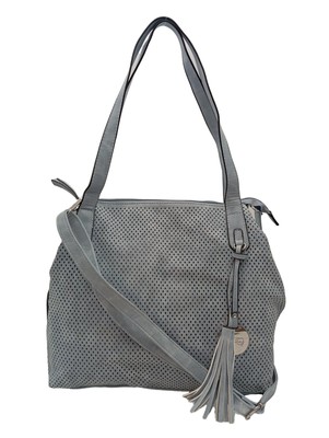 TASCHENHERZ Tote Mittel Damen Tasche himmelblau Casual-Look