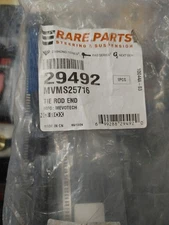/Rare Parts 29492-MVMS25716  Tie Rod End 