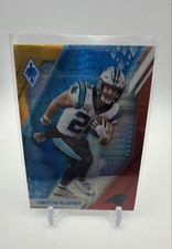2021 Panini Phoenix - Christian McCaffrey #18 Fire Burst - Carolina Panthers