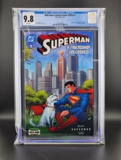Superman: A Friendship Unleashed #1 CGC 9.8 Milk Bone Custom Comic DC Promo