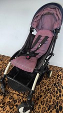 Yoyo Babyzen Pram Stroller Air France 6 Months Black Frame Used