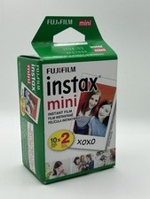 Fujifilm Instax Mini Instant Film, 2-Pack, 20 Sheets Total Expires 02/2024