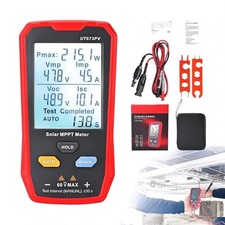 Solar Panel Tester Meter Photovoltaic Multimeter 800W, Solar MPPT Meter with
