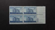 #1074 3c Booker T Washington Plate Block #25381 LR MNH OG VF