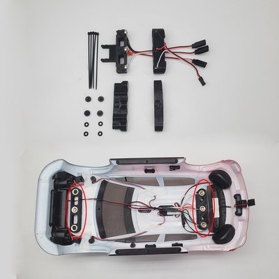 Magnetic Body Post Modified für Mjx Hyper Go 1/14 14303 Citroën Rally C3 WRC