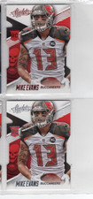 MIKE EVANS 2 ROOKIE CARD LOT 2014 ABSOLUTE FOOTBALL