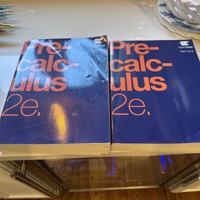 Precalculus by OpenStax.  Part 1 And 2 Included