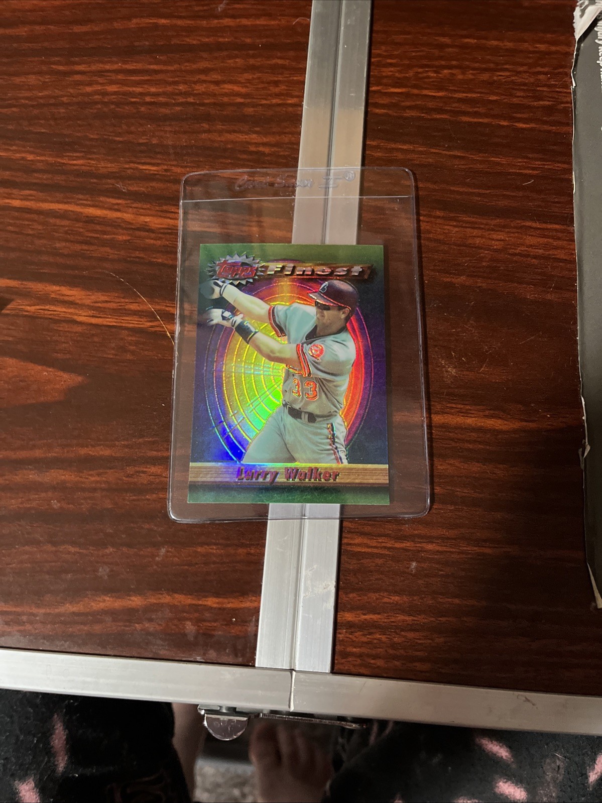 1994 Topps Finest - Larry Walker #216 Refractor